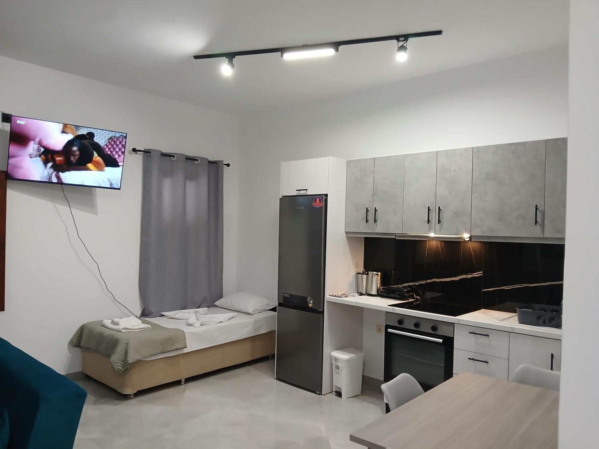 Stamatia Studios Meyísti Esterno foto